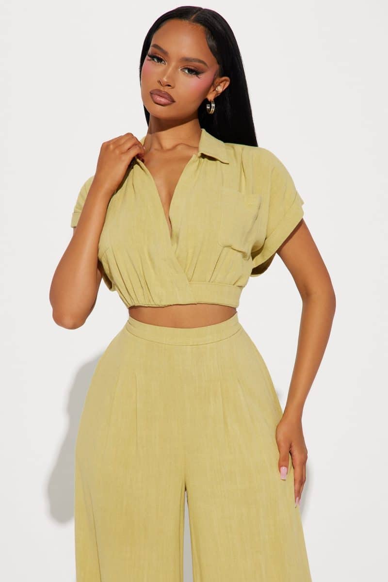 Fashion Nova Andrea Linen Pant Set - Image 14
