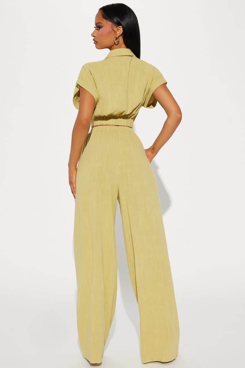 Fashion Nova Andrea Linen Pant Set - Image 15