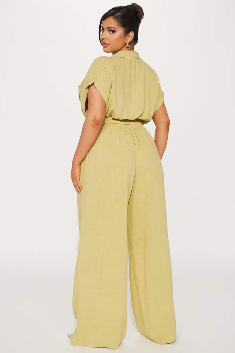 Fashion Nova Andrea Linen Pant Set - Image 18