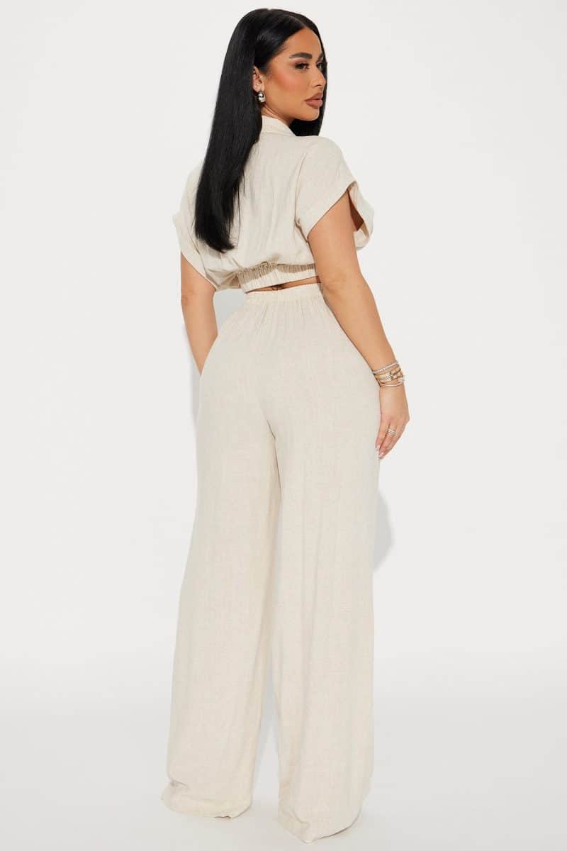Fashion Nova Andrea Linen Pant Set - Image 22