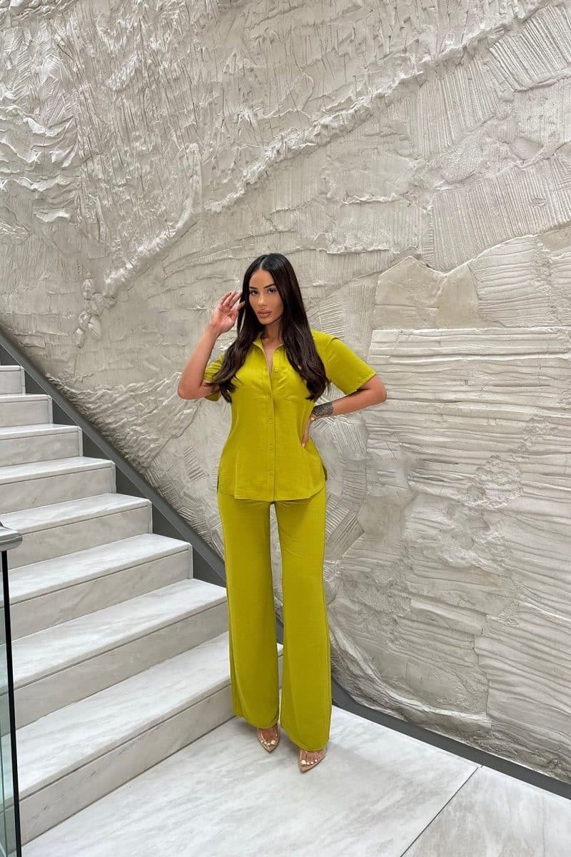 Fashion Nova Makenzie Short Sleeve Pant Set - Image 4