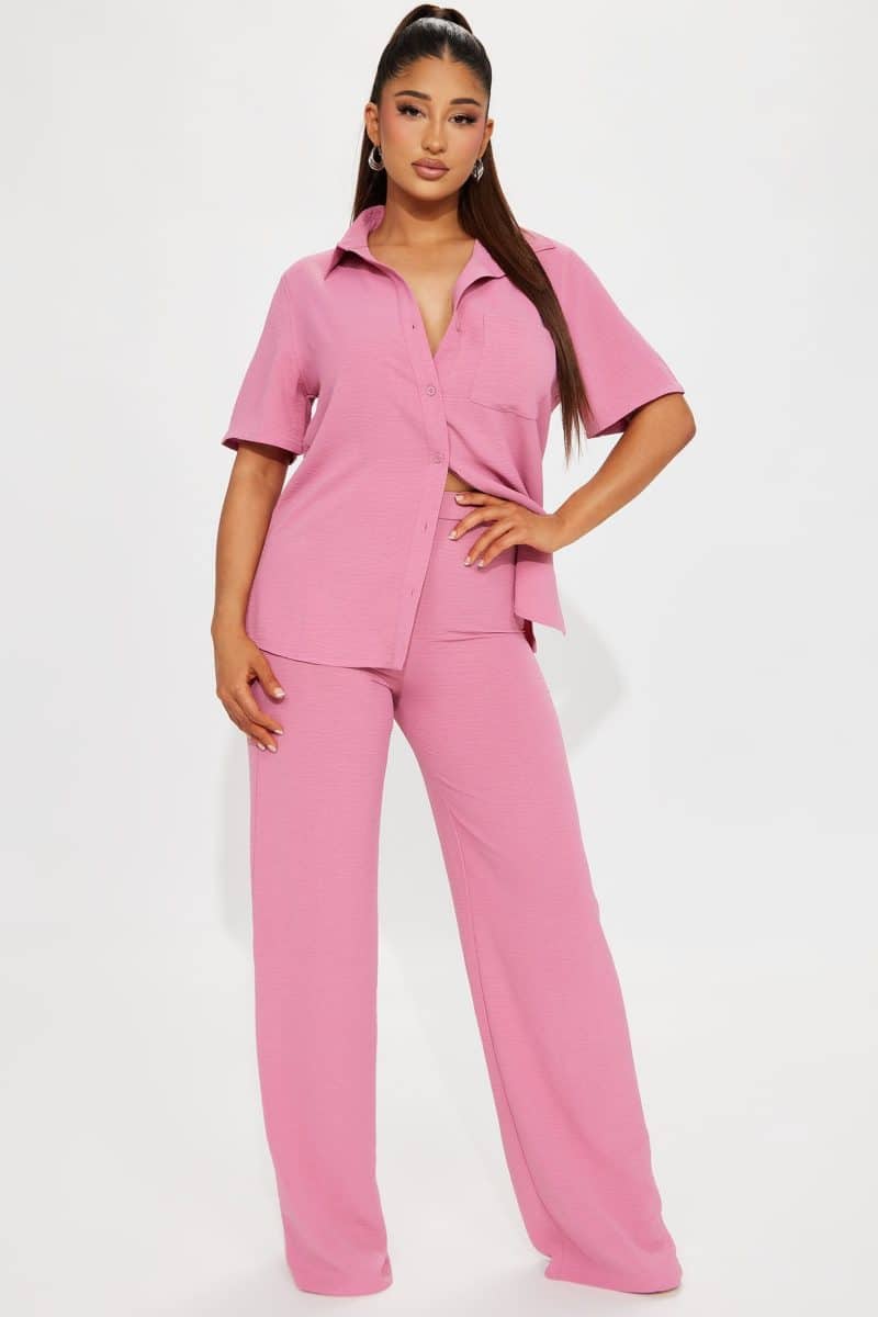 Fashion Nova Makenzie Short Sleeve Pant Set - Image 28