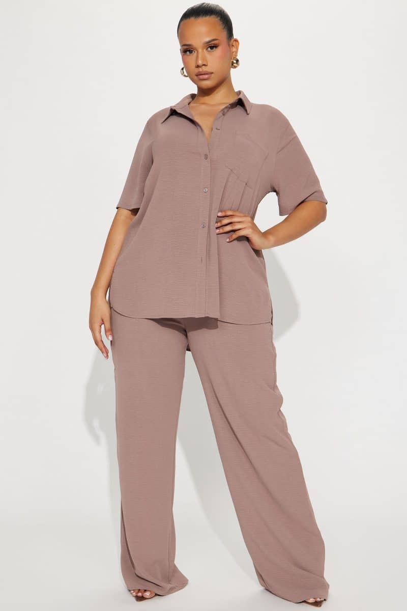 Fashion Nova Makenzie Short Sleeve Pant Set - Image 36