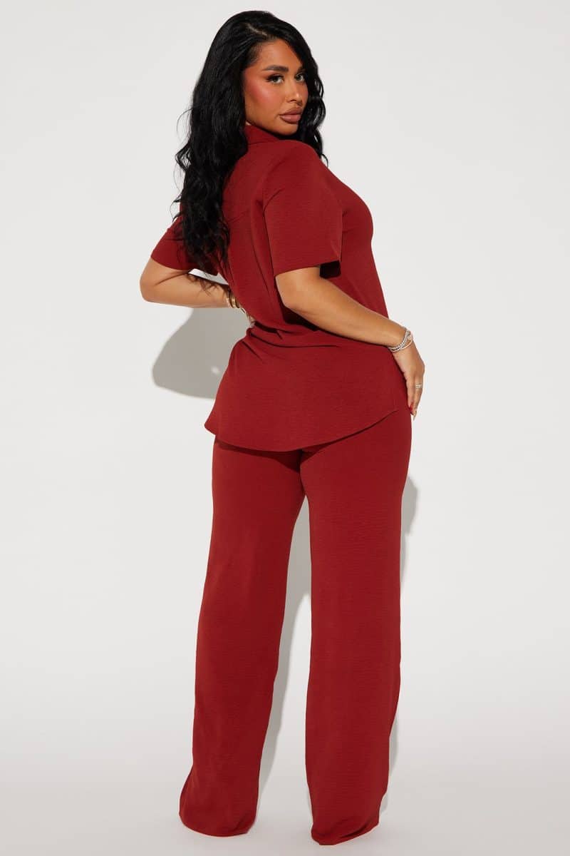 Fashion Nova Makenzie Short Sleeve Pant Set - Image 47