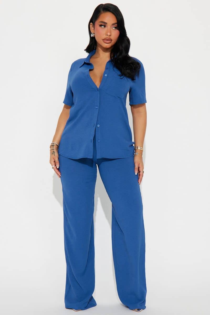 Fashion Nova Makenzie Short Sleeve Pant Set - Image 51