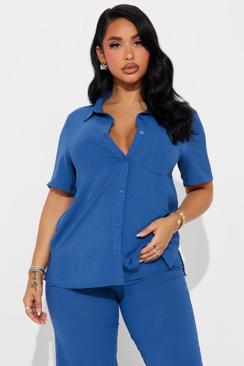 Fashion Nova Makenzie Short Sleeve Pant Set - Image 52
