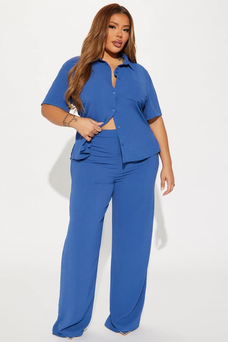 Fashion Nova Makenzie Short Sleeve Pant Set - Image 54