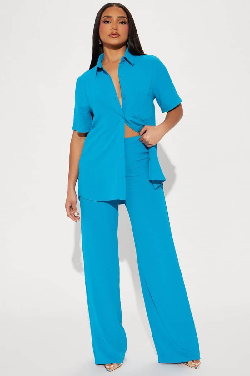 Fashion Nova Makenzie Short Sleeve Pant Set - Image 57