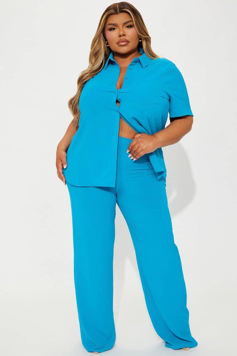 Fashion Nova Makenzie Short Sleeve Pant Set - Image 60