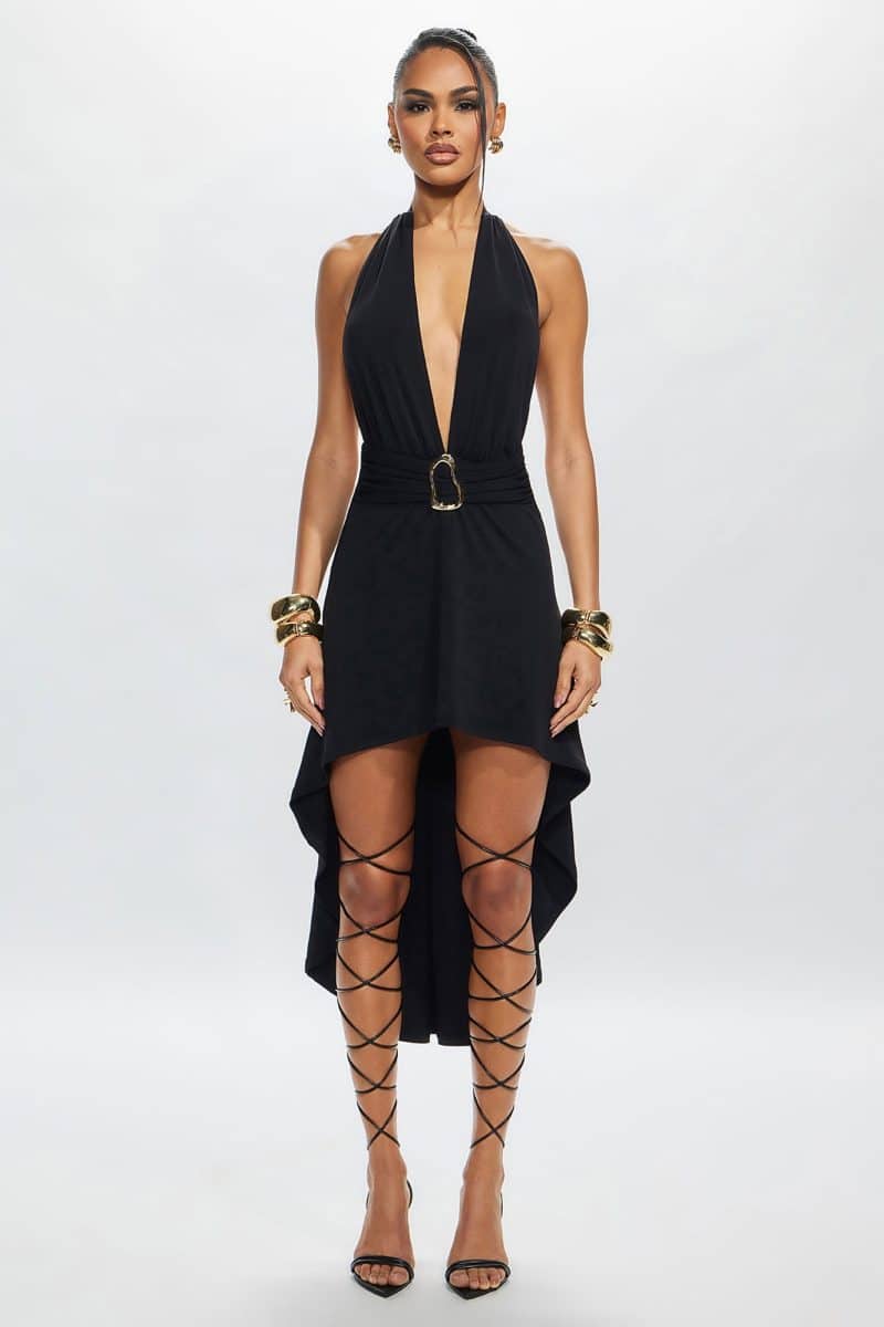 Fashion Nova Harper High Low Mini Dress - Image 6
