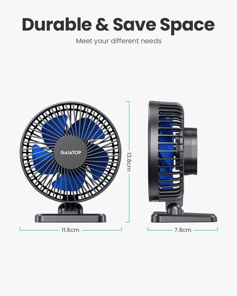 Gaiatop USB Desk Fan - Image 5