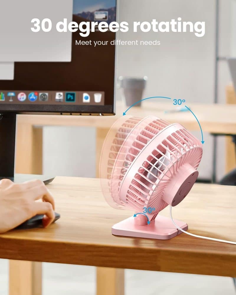 Gaiatop USB Desk Fan - Image 12