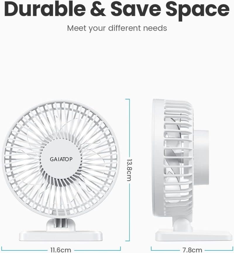 Gaiatop USB Desk Fan - Image 29