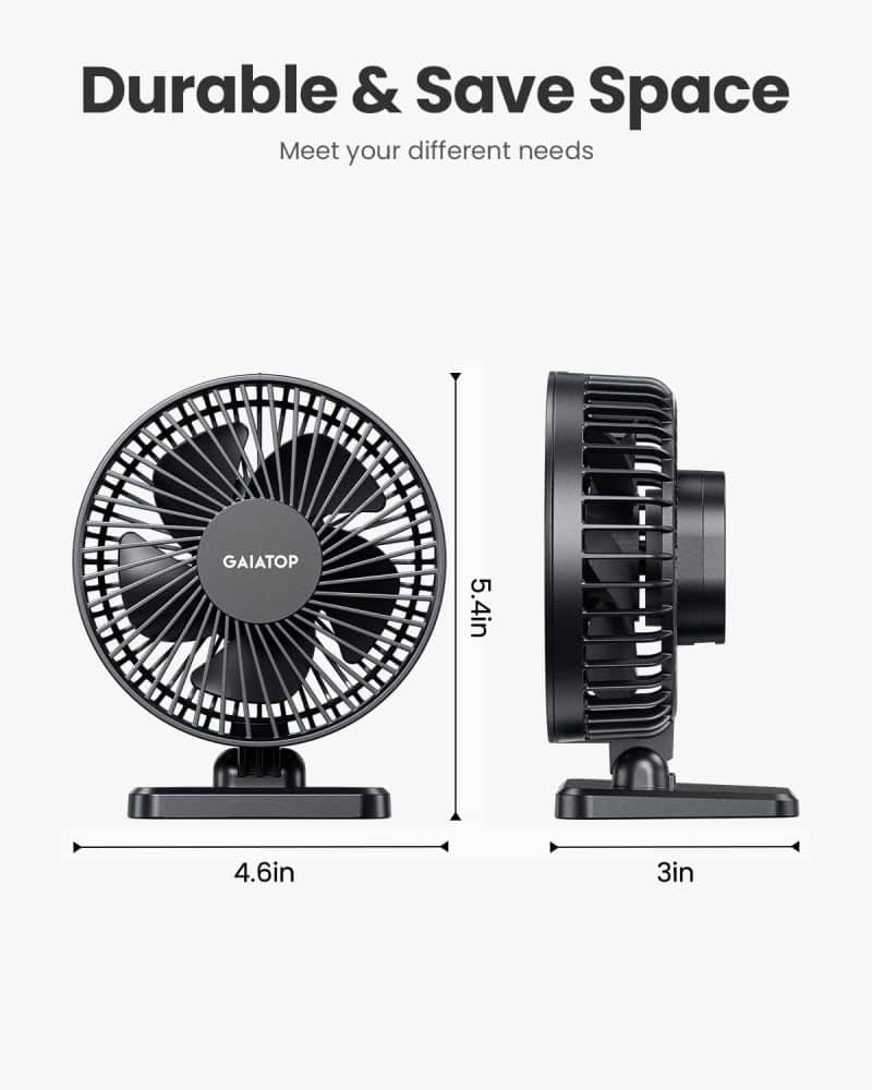 Gaiatop USB Desk Fan - Image 37