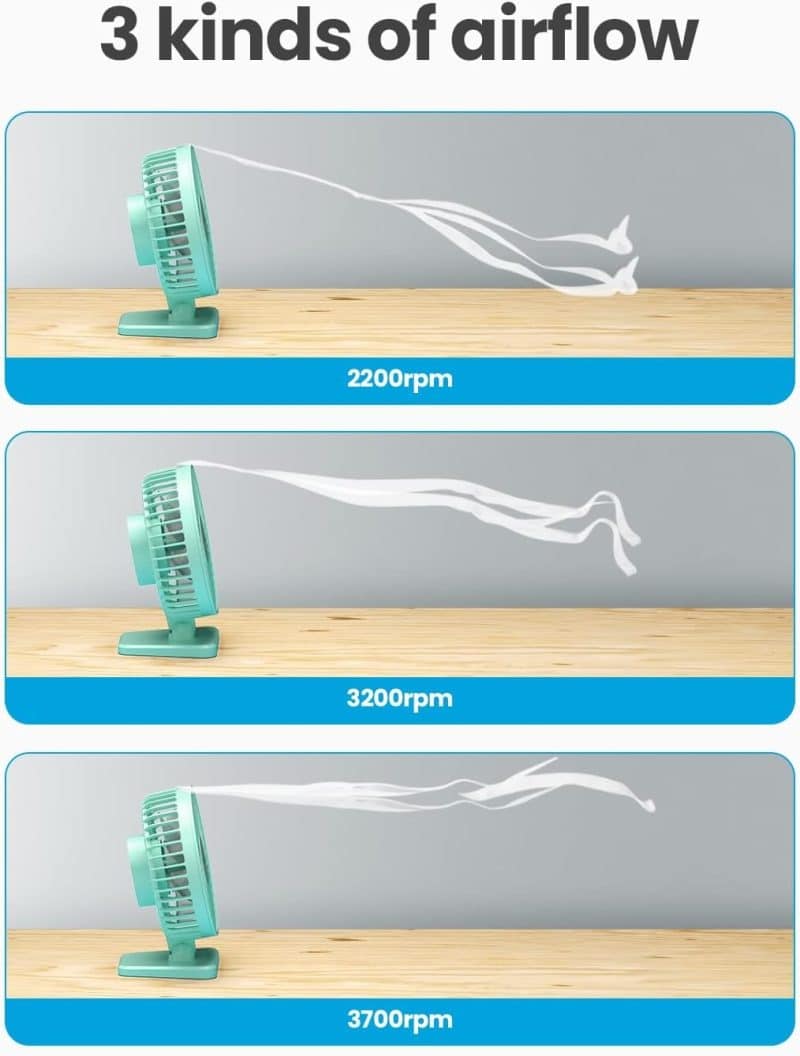 Gaiatop USB Desk Fan - Image 43
