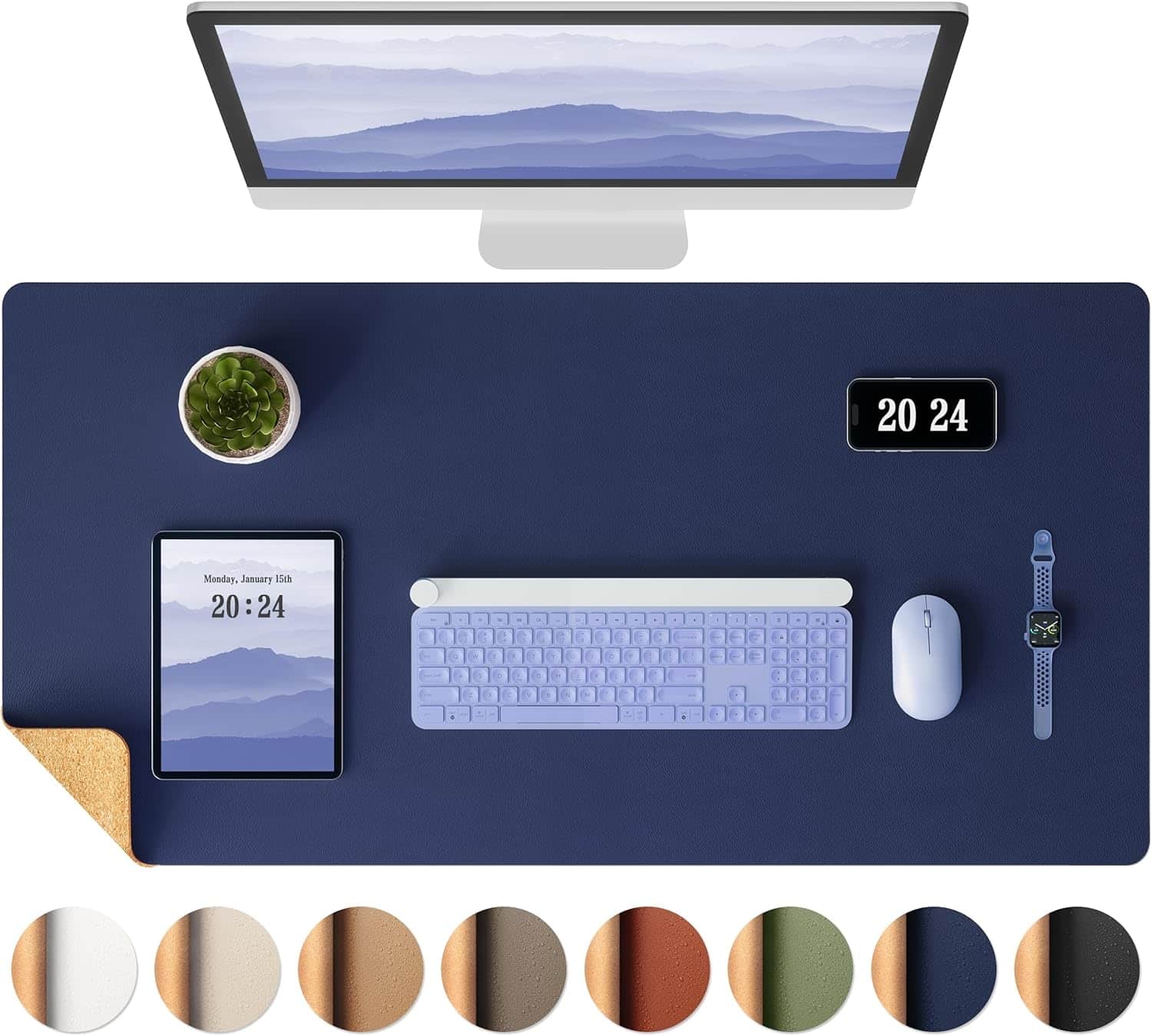 Dark Blue+cork